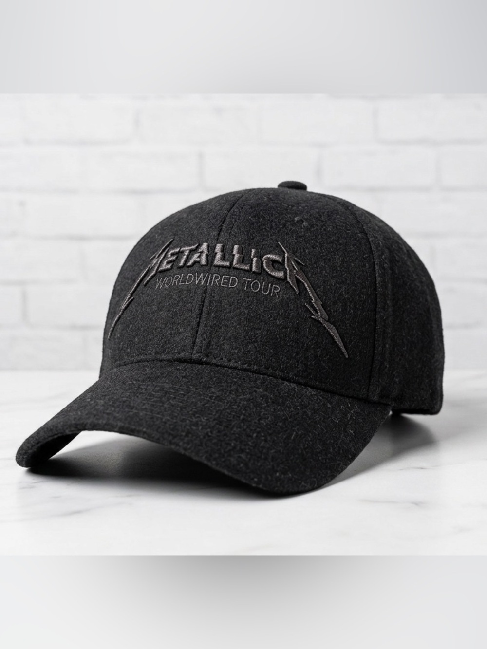 Metallica WorldWired Tour VIP Black Baseball Cap Hat Official Merch Strapback